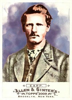 #234 Wyatt Earp - 2009 Topps Allen & Ginter Baseball