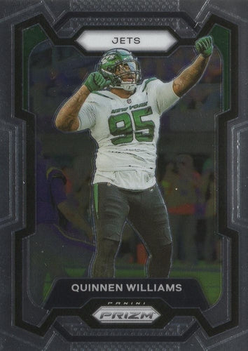 #234 Quinnen Williams - New York Jets - 2023 Panini Prizm Football