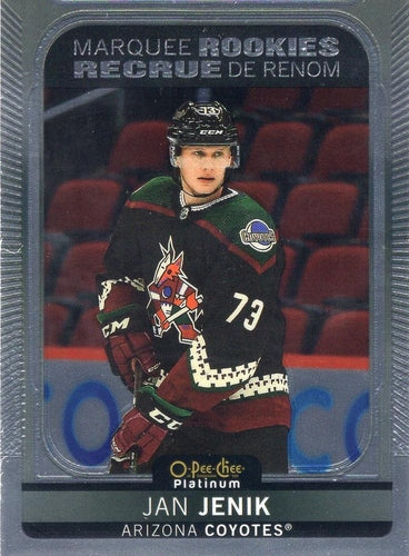 #234 Jan Jenik - Arizona Coyotes - 2021-22 O-Pee-Chee Platinum Hockey