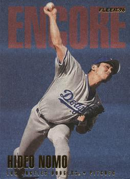 #U234 Hideo Nomo - Los Angeles Dodgers - 1996 Fleer Update Baseball