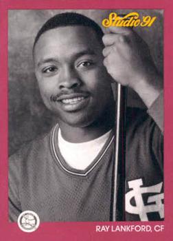 #234 Ray Lankford - St. Louis Cardinals - 1991 Studio Baseball