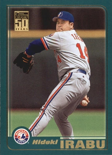 #234 Hideki Irabu - Montreal Expos - 2001 Topps Baseball