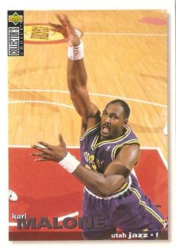 #235 Karl Malone - Utah Jazz - 1995-96 Collector's Choice Basketball
