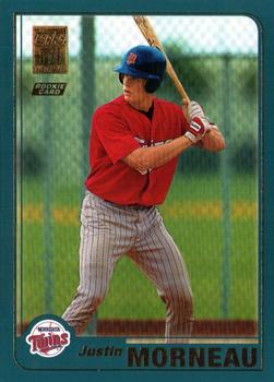 #T235 Justin Morneau - Minnesota Twins - 2001 Topps Traded & Rookies Baseball