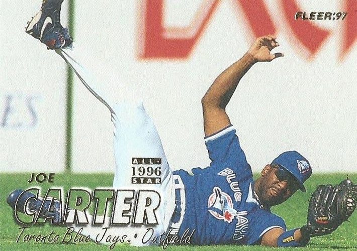 #235 Joe Carter - Toronto Blue Jays - 1997 Fleer Baseball