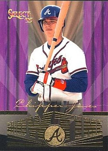 #235 Chipper Jones - Atlanta Braves - 1995 Select Baseball