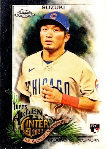 #235 Seiya Suzuki - Chicago Cubs - 2022 Topps Allen & Ginter Chrome Baseball