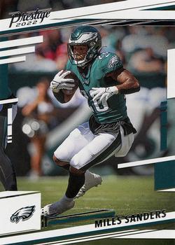 #235 Miles Sanders - Philadelphia Eagles - 2022 Panini Prestige Football