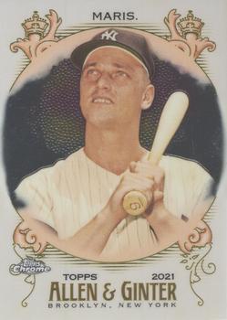 #235 Roger Maris - New York Yankees - 2021 Topps Allen & Ginter Chrome Baseball