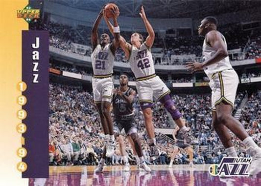 #235 Utah Jazz - Utah Jazz - 1993-94 Upper Deck Basketball