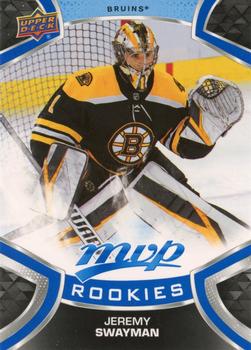 #235 Jeremy Swayman - Boston Bruins - 2021-22 Upper Deck MVP - Blue Hockey