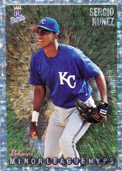 #235 Sergio Nunez - Kansas City Royals - 1995 Bowman Baseball
