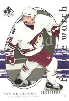 #235 Yanick Lehoux - Los Angeles Kings - 2005-06 SP Authentic Hockey