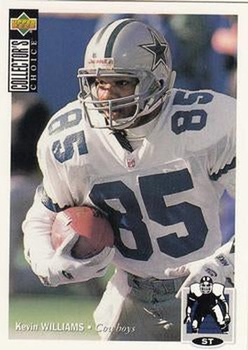 #235 Kevin Williams - Dallas Cowboys - 1994 Collector's Choice Football