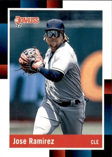 #235 Jose Ramirez - Cleveland Guardians - 2022 Donruss Baseball