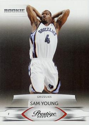 #235 Sam Young - Memphis Grizzlies - 2009-10 Panini Prestige Basketball