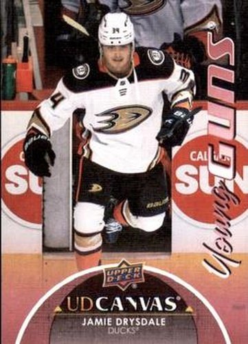 #C236 Jamie Drysdale - Anaheim Ducks - 2021-22 Upper Deck - UD Canvas Hockey