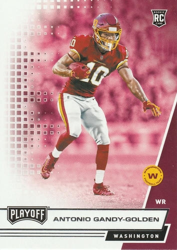 #236 Antonio Gandy-Golden - Washington Football Team - 2020 Panini Playoff Football