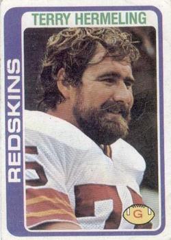 #236 Terry Hermeling - Washington Redskins - 1978 Topps Football