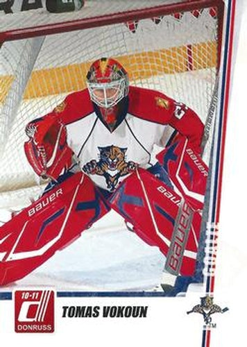 #236 Tomas Vokoun - Florida Panthers - 2010-11 Donruss Hockey