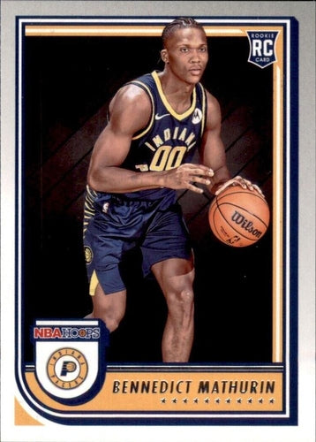 #236 Bennedict Mathurin - Indiana Pacers - 2022-23 Hoops Basketball