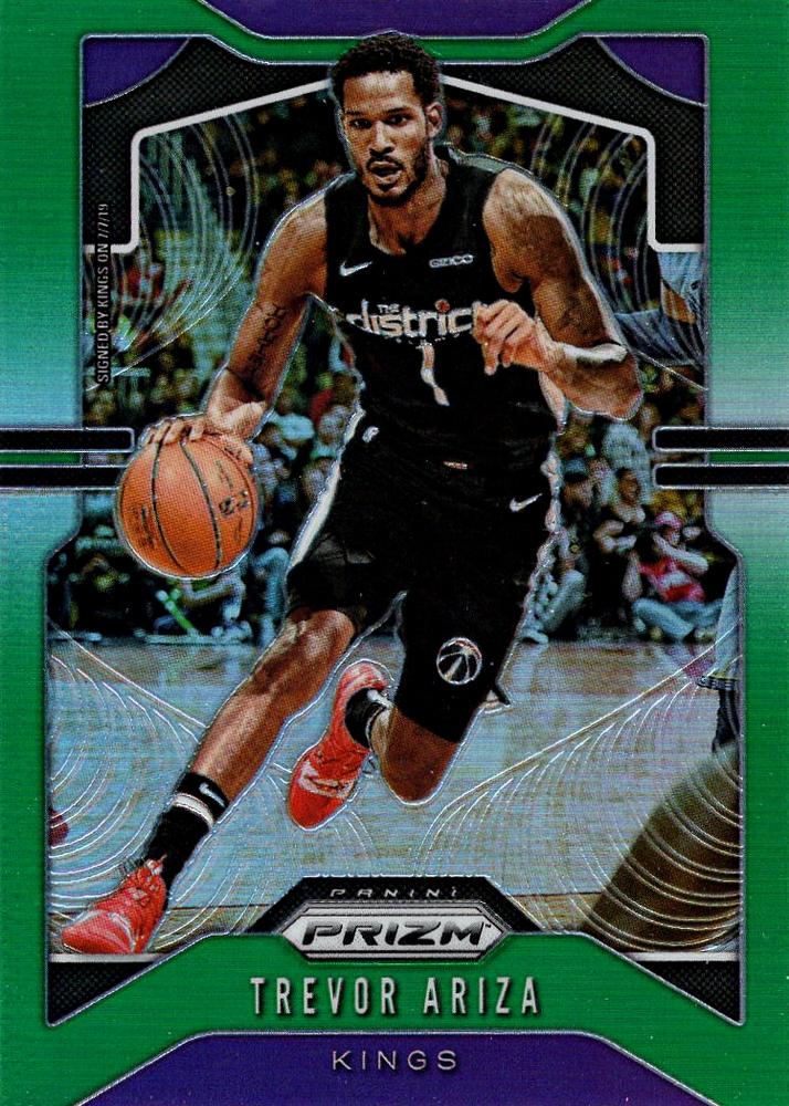 #236 Trevor Ariza - Sacramento Kings - 2019-20 Panini Prizm - Prizms Green Basketball