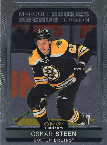 #236 Oskar Steen - Boston Bruins - 2021-22 O-Pee-Chee Platinum Hockey