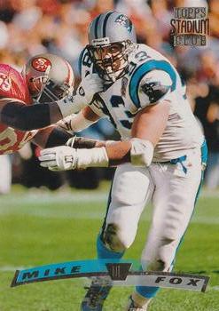 #236 Mike Fox - Carolina Panthers - 1996 Stadium Club Football