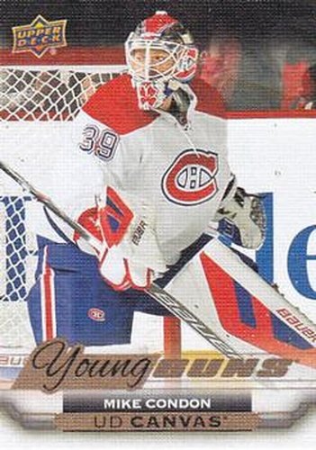#C236 Mike Condon - Montreal Canadiens - 2015-16 Upper Deck - UD Canvas Hockey