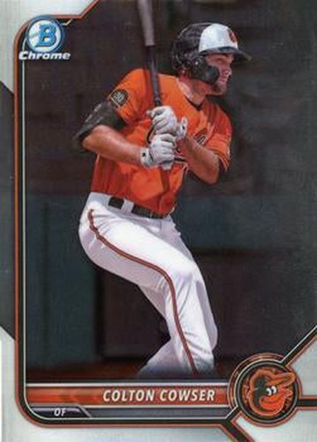 #BCP-236 Colton Cowser - Baltimore Orioles - 2022 Bowman - Chrome Prospects Baseball