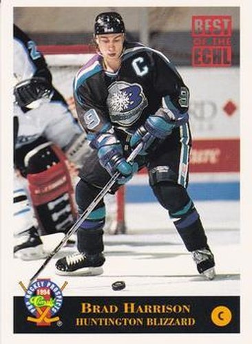 #236 Brad Harrison - Huntington Blizzard - 1994 Classic Pro Hockey Prospects Hockey