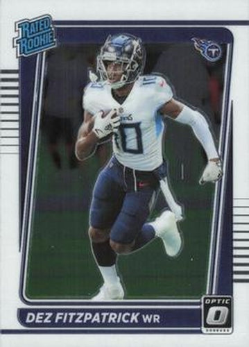 #236 Dez Fitzpatrick - Tennessee Titans - 2021 Donruss Optic Football