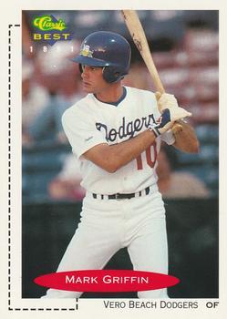 #236 Mark Griffin - Vero Beach Dodgers - 1991 Classic Best Baseball