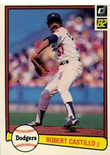 #236 Robert Castillo - Los Angeles Dodgers - 1982 Donruss Baseball