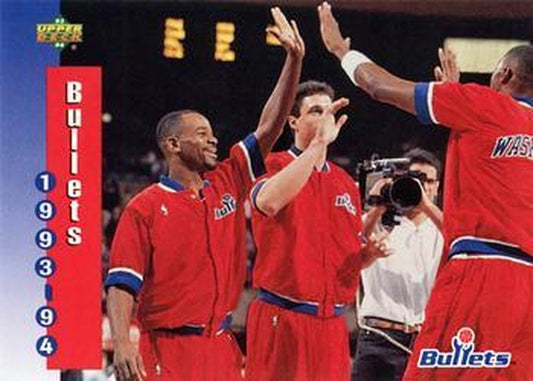 #236 Washington Bullets - Washington Bullets - 1993-94 Upper Deck Basketball