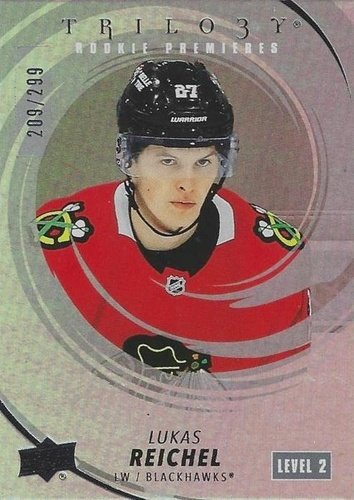 #236 Lukas Reichel - Chicago Blackhawks - 2022-23 Upper Deck Trilogy Hockey