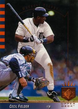 #236 Cecil Fielder - Detroit Tigers - 1993 SP Baseball