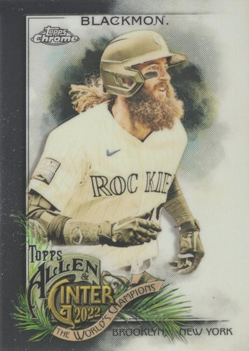 #236 Charlie Blackmon - Colorado Rockies - 2022 Topps Allen & Ginter Chrome Baseball