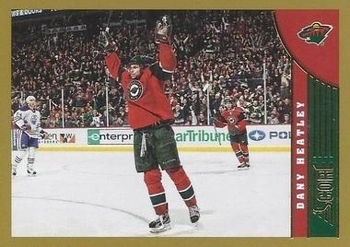 #236 Dany Heatley - Minnesota Wild - 2013-14 Score - Gold Hockey