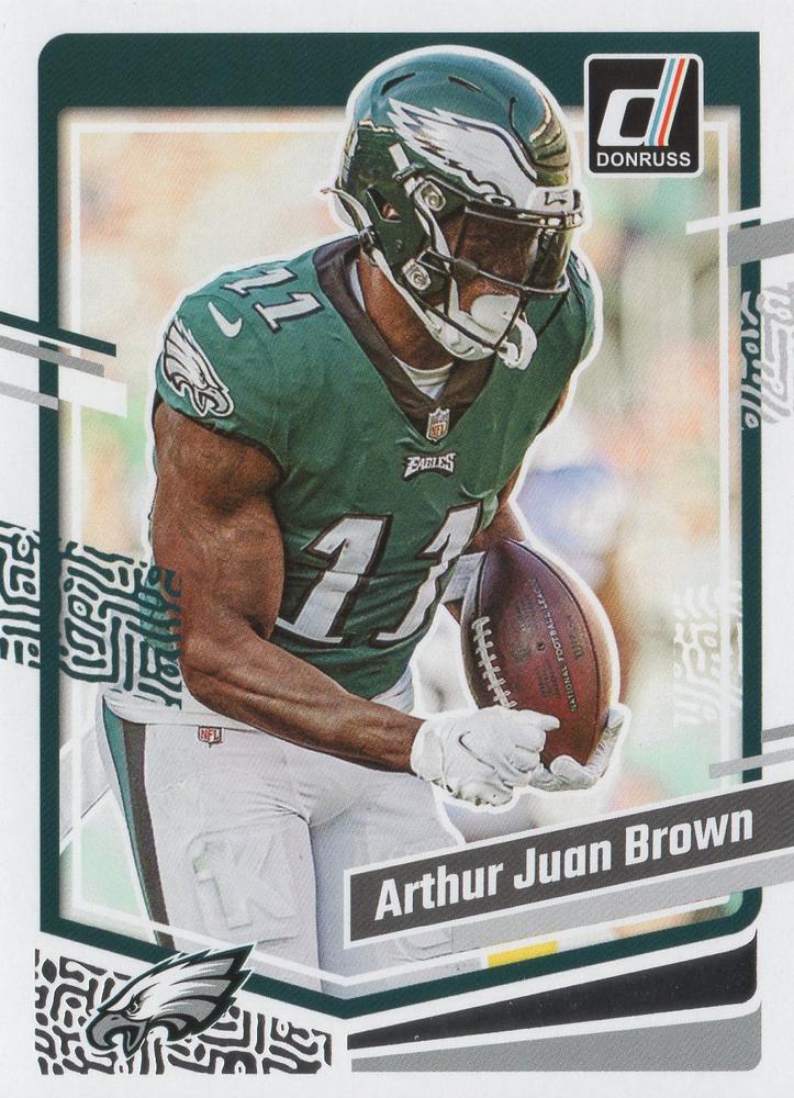 #236b A.J. Brown - Philadelphia Eagles - 2023 Donruss Football
