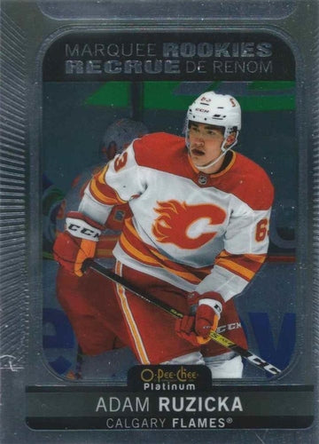 #237 Adam Ruzicka - Calgary Flames - 2021-22 O-Pee-Chee Platinum Hockey