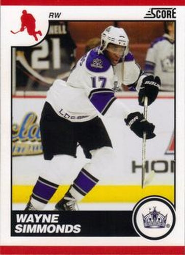 #237 Wayne Simmonds - Los Angeles Kings - 2010-11 Score Hockey