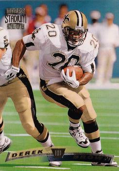 #237 Derek Brown - New Orleans Saints - 1996 Stadium Club Football
