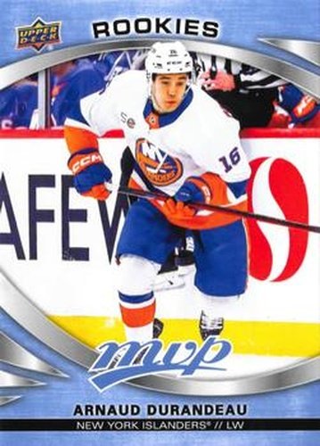 #237 Arnaud Durandeau - New York Islanders - 2023-24 Upper Deck MVP - Ice Battles Hockey
