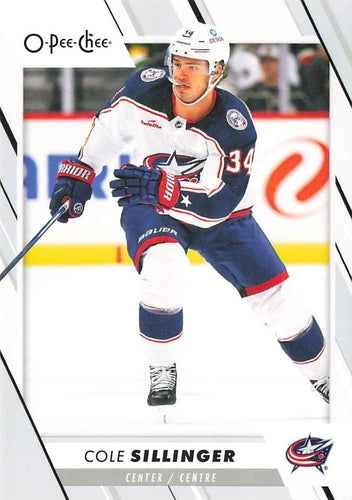 #237 Cole Sillinger - Columbus Blue Jackets - 2023-24 O-Pee-Chee Hockey