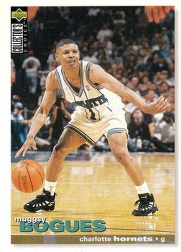#237 Muggsy Bogues - Charlotte Hornets - 1995-96 Collector's Choice Basketball