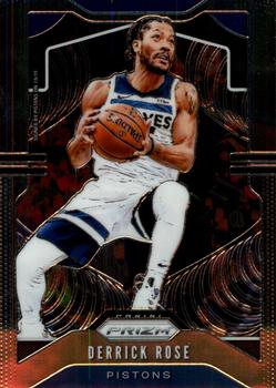 #237 Derrick Rose - Detroit Pistons - 2019-20 Panini Prizm Basketball