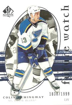 #237 Colin Hemingway - St. Louis Blues - 2005-06 SP Authentic Hockey
