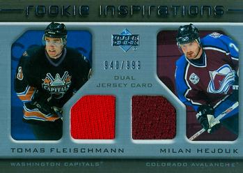#237 Tomas Fleischmann / Milan Hejduk - Washington Capitals / Colorado Avalanche - 2005-06 Upper Deck Rookie Update Hockey