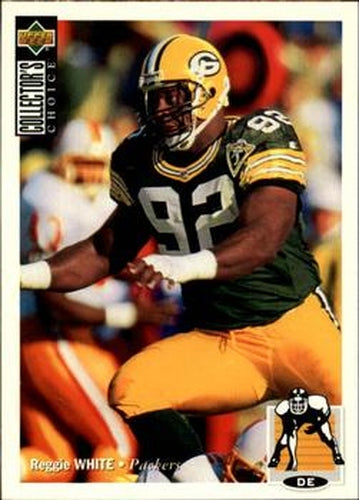 #237 Reggie White - Green Bay Packers - 1994 Collector's Choice Football